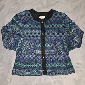 Vintage‎ Lady Carol Cardigan Sweater Womens Size 12